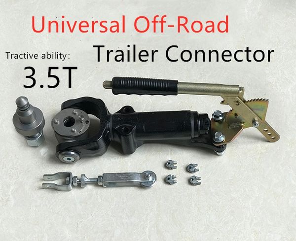 trailer connector universal tractor 360° off-road high strength one-click quick disassembly of 2 "ball and cone type connection
trailer connector universal tractor 360° off-road high strength one-click quick disassembly of 2 "ball and cone type connection