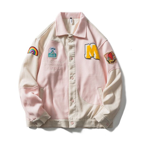 men's jackets rainbow bomber jacket with embroidery, man's towel for fall, college style, baseball jacket, 3c6n, Black;brown
men's jackets rainbow bomber jacket with embroidery, man's towel for fall, college style, baseball jacket, 3c6n, Black;brown