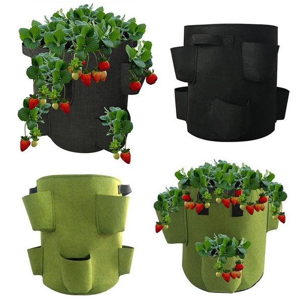 strawberry grow bags for plant hanging pots felt planting bag vegetable fruit garden tools planters
strawberry grow bags for plant hanging pots felt planting bag vegetable fruit garden tools planters