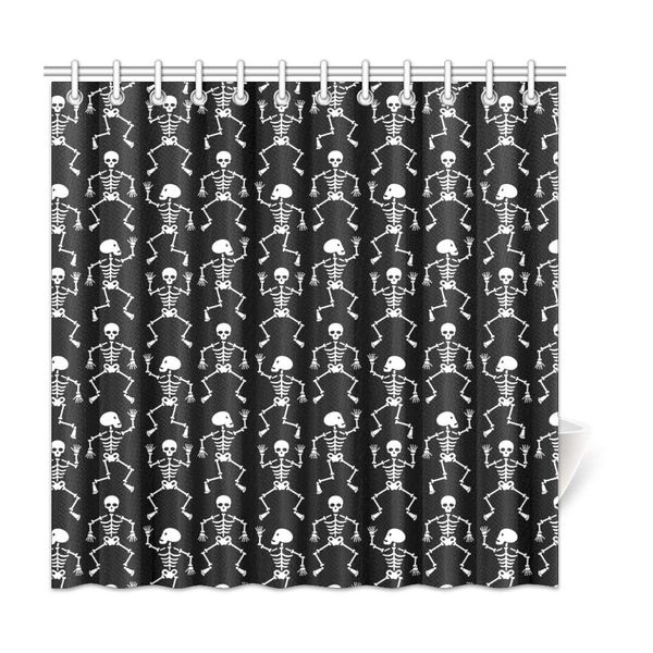 xiucoo black&white halloween keleton ho e bath decor polyeter fabric hower curtain bathroo et 72 x 72 inche
xiucoo black&white halloween keleton ho e bath decor polyeter fabric hower curtain bathroo et 72 x 72 inche