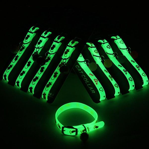 dog collars & leashes 4 pcs rubber collar neck strap adjustable safety lights night pet cat with bell glowing luminous
dog collars & leashes 4 pcs rubber collar neck strap adjustable safety lights night pet cat with bell glowing luminous