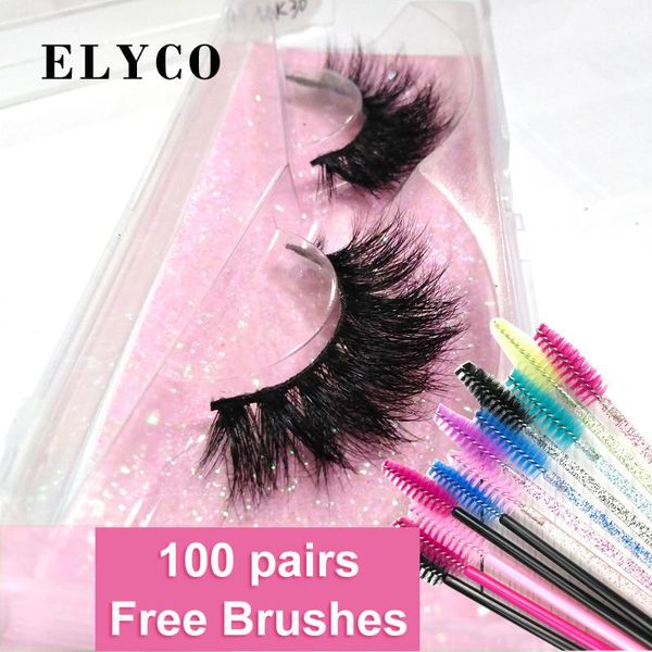 elyco eyelashes 100pairs bulk cruelty mink lashes 100% handmade real fur wholesale false
elyco eyelashes 100pairs bulk cruelty mink lashes 100% handmade real fur wholesale false