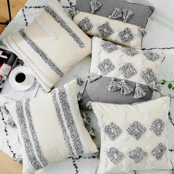 cushion/decorative pillow cushion cover tufted tassel throw covers decorative macrame case sofa nordic home autumn decor 45x45cm/30x50cm
cushion/decorative pillow cushion cover tufted tassel throw covers decorative macrame case sofa nordic home autumn decor 45x45cm/30x50cm