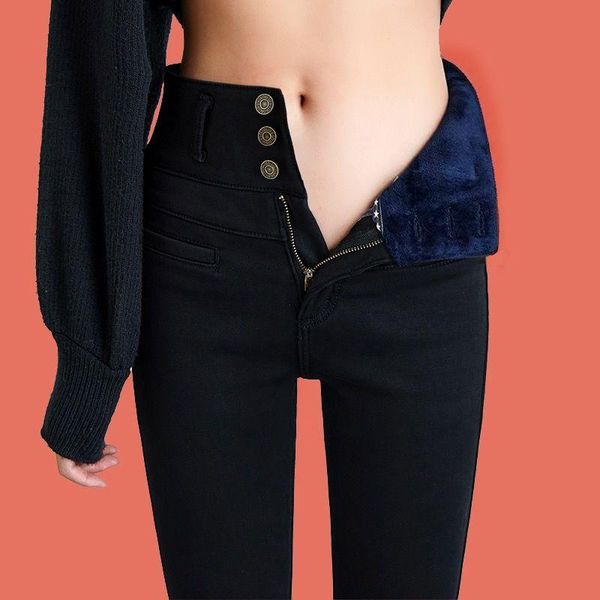 women's jeans winter blue plus size thick woman casual warm velvet pencil pants black high waist skinny stretch denim trousers femme
women's jeans winter blue plus size thick woman casual warm velvet pencil pants black high waist skinny stretch denim trousers femme