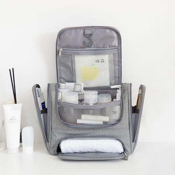 bathroom storage & organization travel life portable simple large-capacity double open wash bag hook waterproof oxford cloth
bathroom storage & organization travel life portable simple large-capacity double open wash bag hook waterproof oxford cloth