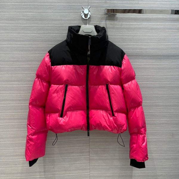 contrast color down jacket womens short 2021 new korean style fashionable small wash-glossy winter clothing warm coat, Black
contrast color down jacket womens short 2021 new korean style fashionable small wash-glossy winter clothing warm coat, Black