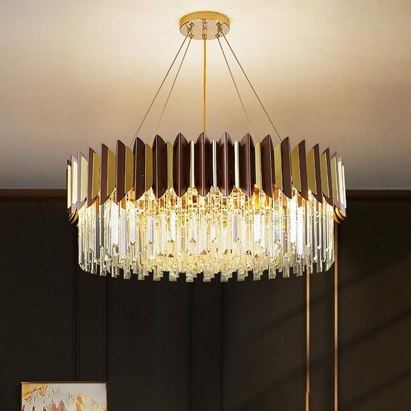pendant lamps modern luxury gold crystal lights lustre bedroom living dining room indoor lighting led hanging light fixture decor lamp
pendant lamps modern luxury gold crystal lights lustre bedroom living dining room indoor lighting led hanging light fixture decor lamp