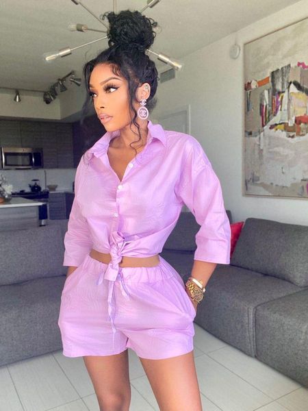 women's tracksuits suit woman fashion solid color shorts and shirt office lady arrivals joggers two piece set pant summer african, Gray
women's tracksuits suit woman fashion solid color shorts and shirt office lady arrivals joggers two piece set pant summer african, Gray