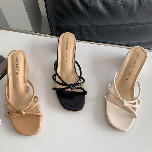 slippers summer slipper square low heels slides fashion narrow band open toe sandals shoes ladies elegant outdoor flip flops beach sh, Black
slippers summer slipper square low heels slides fashion narrow band open toe sandals shoes ladies elegant outdoor flip flops beach sh, Black