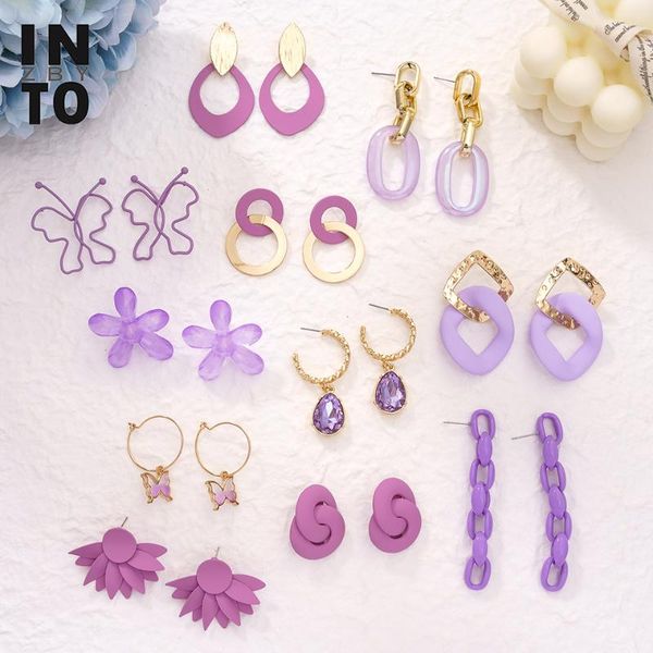 dangle & chandelier into acrylic purple butterfly flower earrings for women glass long chain water drop fashion jewelry 2021, Silver
dangle & chandelier into acrylic purple butterfly flower earrings for women glass long chain water drop fashion jewelry 2021, Silver