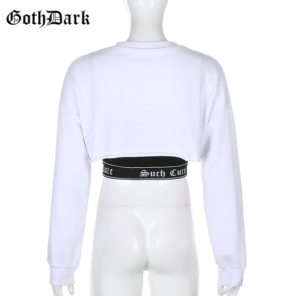 goth dark such cute black letter printed gothic camis hip hop white loose women long sleeve crop t-shirts fashion two piece set
goth dark such cute black letter printed gothic camis hip hop white loose women long sleeve crop t-shirts fashion two piece set