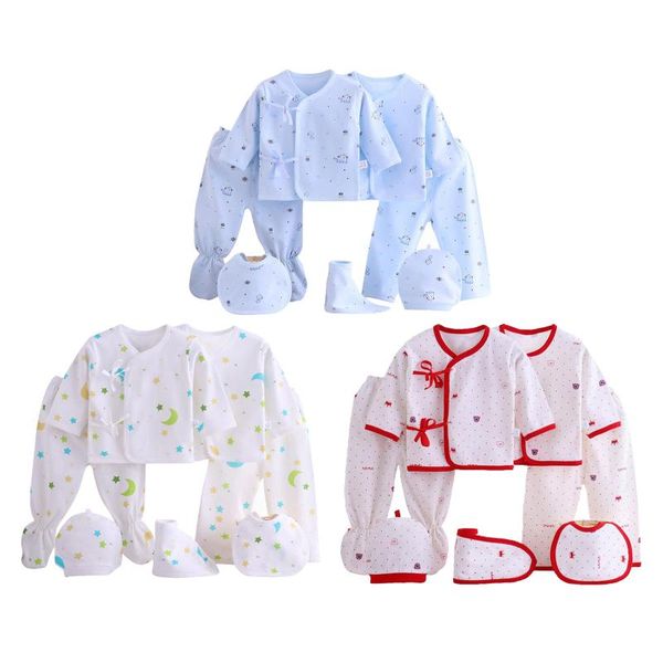 clothing sets 0-3 months girls' boy's 7 pieces infants clothes long sleeve and pants set for baby, White
clothing sets 0-3 months girls' boy's 7 pieces infants clothes long sleeve and pants set for baby, White