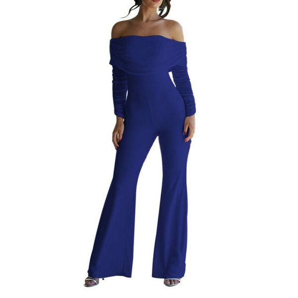 women's jumpsuits & rompers women party bodycon jumpsuit off shoulder pants clothes set fashion lady sheer mesh long sleeve clubwear ou, Black;white
women's jumpsuits & rompers women party bodycon jumpsuit off shoulder pants clothes set fashion lady sheer mesh long sleeve clubwear ou, Black;white