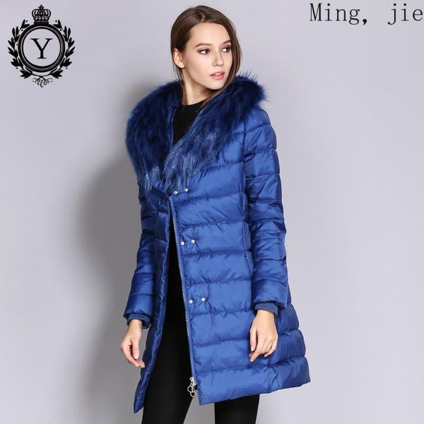 cotton-padded jacket women's winter coat with large fur collar mid-length loose down padded bubble & parkas, Black
cotton-padded jacket women's winter coat with large fur collar mid-length loose down padded bubble & parkas, Black