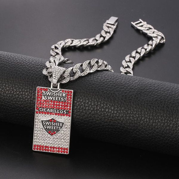 pendant necklaces men women hip hop jewelry sweets brand necklace miami big gold cuban chain iced out bling fashion charm choker, Silver
pendant necklaces men women hip hop jewelry sweets brand necklace miami big gold cuban chain iced out bling fashion charm choker, Silver