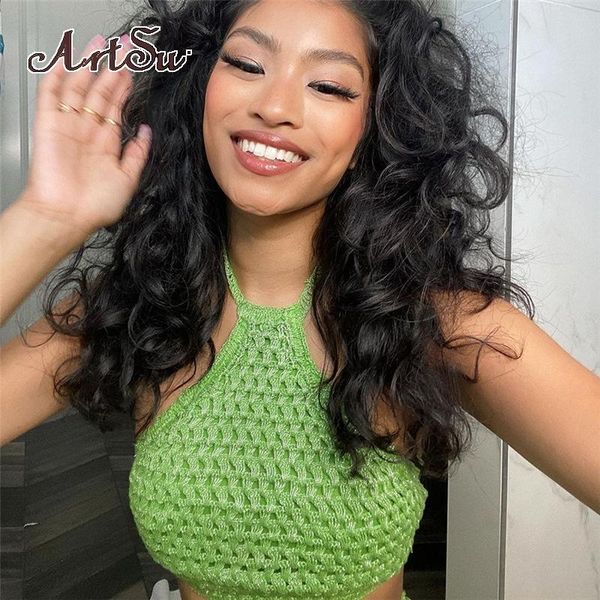 women's tanks & camis halter neck knitted green sweater crop for women fashion hollow y2k cute backless cropped streetwear, White
women's tanks & camis halter neck knitted green sweater crop for women fashion hollow y2k cute backless cropped streetwear, White
