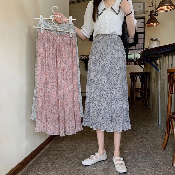 skirts 3 color women skirt high elastic waist spring summer female midi holiday ladie floral chiffon a line (77003, Black
skirts 3 color women skirt high elastic waist spring summer female midi holiday ladie floral chiffon a line (77003, Black