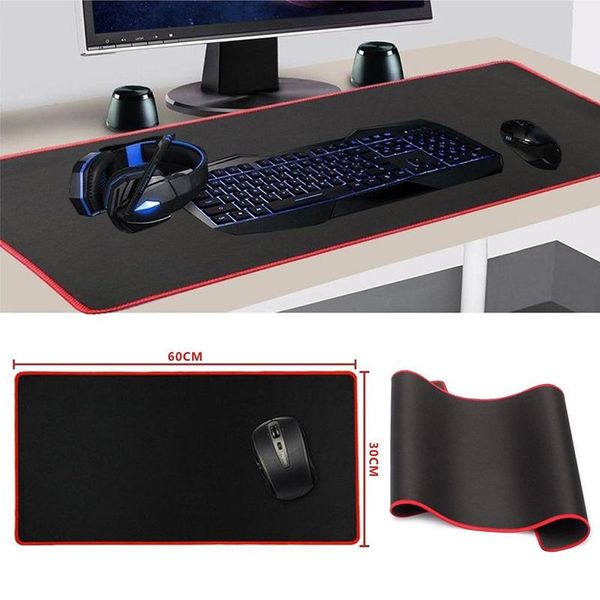 mouse pads & wrist rests large gaming pad gamer solid color locking edge keyboard mat grande desk mousepad for game 60x30cm
mouse pads & wrist rests large gaming pad gamer solid color locking edge keyboard mat grande desk mousepad for game 60x30cm