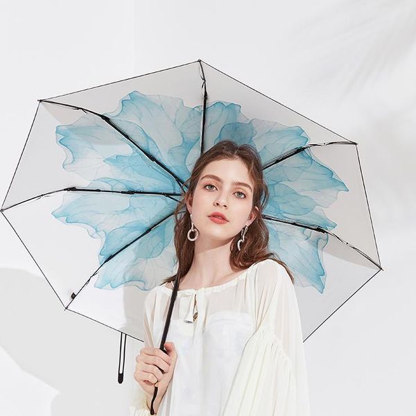 umbrellas travel folding umbrella uv protection portable windproof creative clear rain women parapluie household products df50ys
umbrellas travel folding umbrella uv protection portable windproof creative clear rain women parapluie household products df50ys