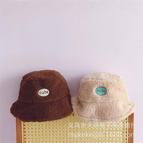 caps & hats children's plush fisherman hat autumn and winter kids warmth letter embroidery baby flat bucket velvet basin, Yellow
caps & hats children's plush fisherman hat autumn and winter kids warmth letter embroidery baby flat bucket velvet basin, Yellow