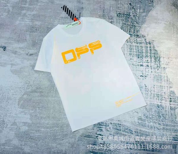 2021 summer men's and women's off yellstyle arrstyle print short sleeve t-shirt, White;black
2021 summer men's and women's off yellstyle arrstyle print short sleeve t-shirt, White;black