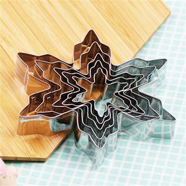 5pcs/set x-mas snowflake shape sugarcraft biscuit cookie cutter diy stainless steel kitchen christmas bakeware tools baking moulds
5pcs/set x-mas snowflake shape sugarcraft biscuit cookie cutter diy stainless steel kitchen christmas bakeware tools baking moulds