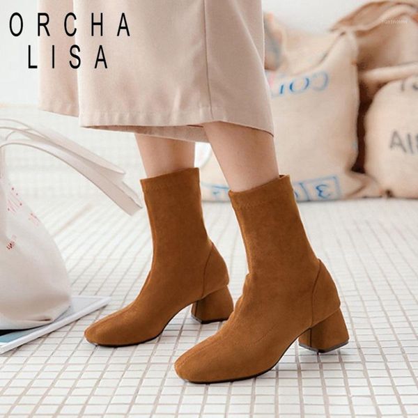 boots orcha lisa women's stretch lady autumn thick heel bootie femal slip on shoes big size 47 bottine femme black
boots orcha lisa women's stretch lady autumn thick heel bootie femal slip on shoes big size 47 bottine femme black