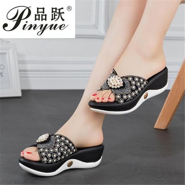 women slippers comfortable geuine leather fashion casual shoes summer size 35--42, Black
women slippers comfortable geuine leather fashion casual shoes summer size 35--42, Black