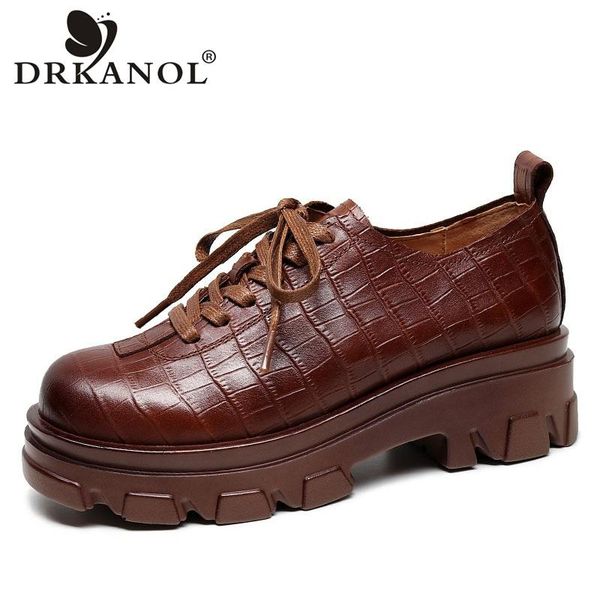 dress shoes drkanol vintage women 2021 spring 100% genuine cow leather platform pumps lace up wedges casual handmade, Black
dress shoes drkanol vintage women 2021 spring 100% genuine cow leather platform pumps lace up wedges casual handmade, Black