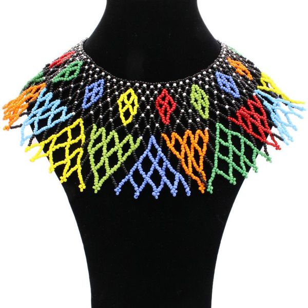 anl049, african multilayers choker fringed tassel women big collar bib statement necklace handmade ethnic egypt jewelry chokers, Golden;silver
anl049, african multilayers choker fringed tassel women big collar bib statement necklace handmade ethnic egypt jewelry chokers, Golden;silver