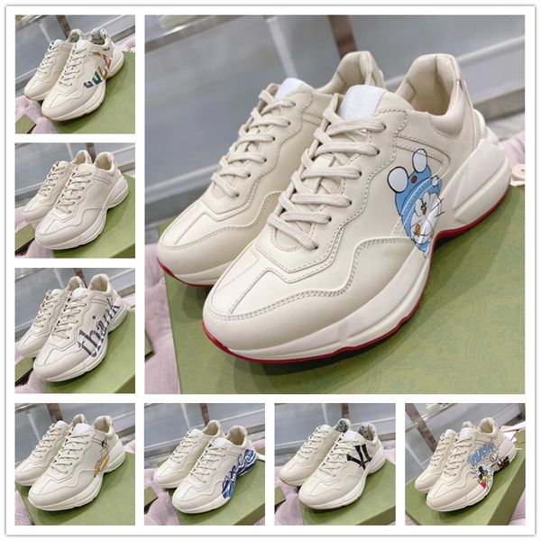 with box designer sneakers rhyton men women casual shoes trainers vintage luxury chaussures ladies designers sneaker trainer sports, Black
with box designer sneakers rhyton men women casual shoes trainers vintage luxury chaussures ladies designers sneaker trainer sports, Black