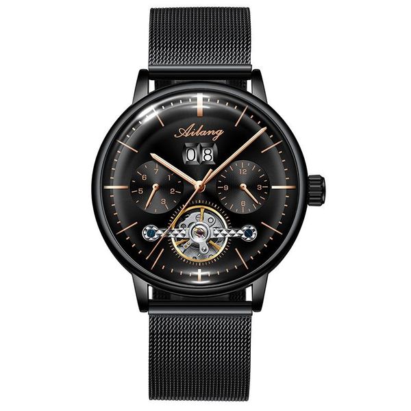 wristwatches ailang men watch tourbillon multifunctional automatic mechanical luminous calendar indicating perspective window watches 8622, Slivery;brown
wristwatches ailang men watch tourbillon multifunctional automatic mechanical luminous calendar indicating perspective window watches 8622, Slivery;brown