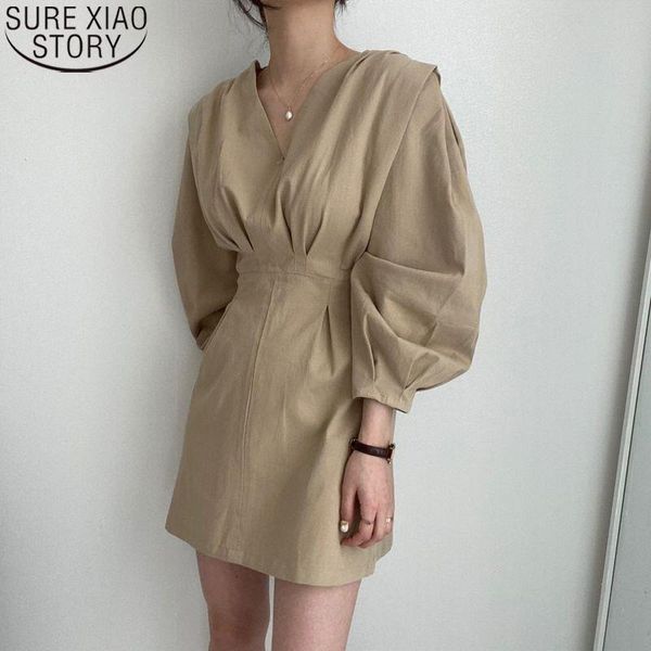autumn women dress korean vintage puff long sleeve mini dresses v-neck loose vestido feminino casual clothes 12426, Black;gray
autumn women dress korean vintage puff long sleeve mini dresses v-neck loose vestido feminino casual clothes 12426, Black;gray