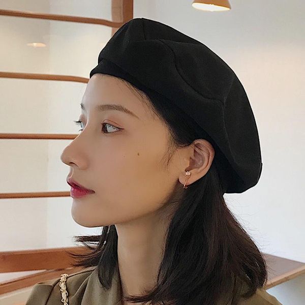 berets autumn winter beret hat wool thick french artist women painter girls female warm walking cap beanies, Blue;gray
berets autumn winter beret hat wool thick french artist women painter girls female warm walking cap beanies, Blue;gray