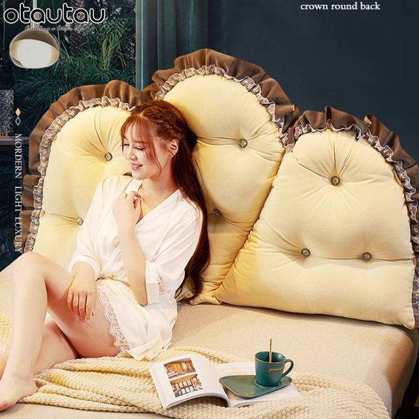 cushion/decorative pillow queen size bed crown headboard bedside large backrest back cushion baby princess bedding decoration soft velvet wa
cushion/decorative pillow queen size bed crown headboard bedside large backrest back cushion baby princess bedding decoration soft velvet wa
