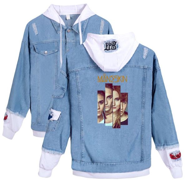 men's hoodies & sweatshirts 2021 eurovision band maneskin print autumn and winter holiday preppy men/women street clothes denim hip hop, Black
men's hoodies & sweatshirts 2021 eurovision band maneskin print autumn and winter holiday preppy men/women street clothes denim hip hop, Black