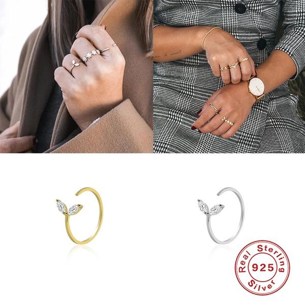 100% 925 sterling silver rings for women girls zircon five-pointed star diamond ladies open ring anillos mujer cluster, Golden;silver
100% 925 sterling silver rings for women girls zircon five-pointed star diamond ladies open ring anillos mujer cluster, Golden;silver