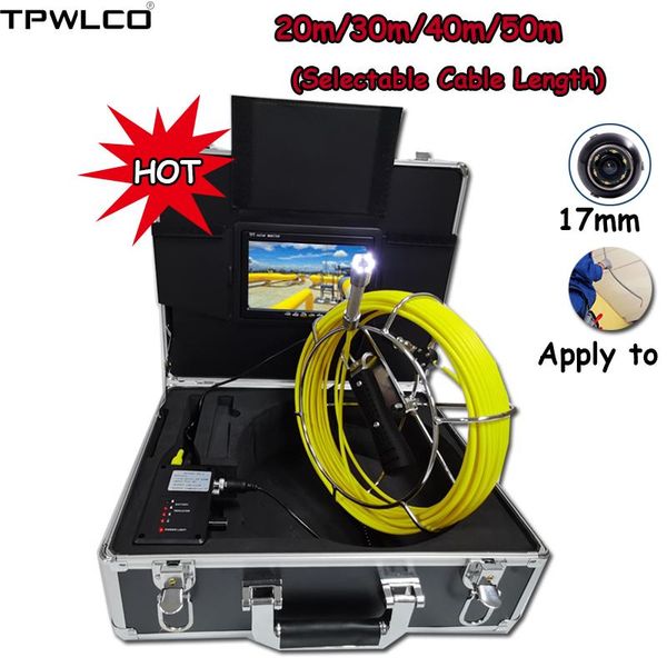 20-50m cable 17mm video inspection camera head viewing angle 120degree industrial sewer system with 7" screen ip cameras
20-50m cable 17mm video inspection camera head viewing angle 120degree industrial sewer system with 7" screen ip cameras