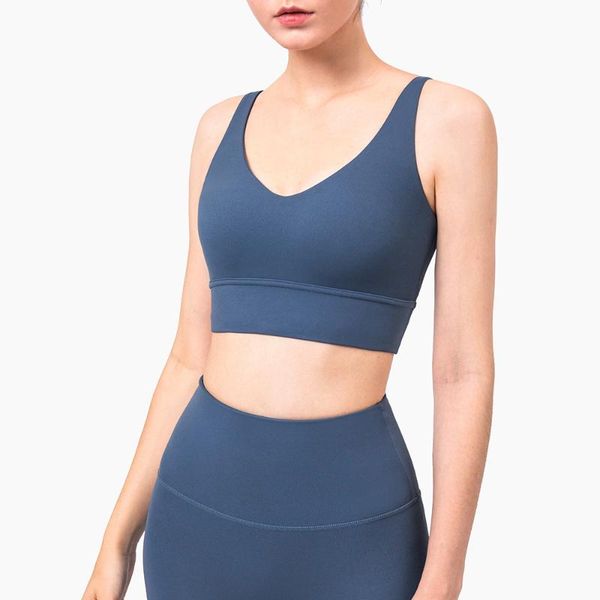 gym clothing peachmiss 2021 yoga bra deep v sports wear for women vest beauty back fitness top, White;black
gym clothing peachmiss 2021 yoga bra deep v sports wear for women vest beauty back fitness top, White;black