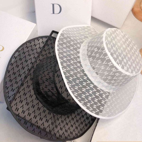 summer new breathable mesh sun hat fashion designer big brim hat autumn travel sunscreen hat, Black;white
summer new breathable mesh sun hat fashion designer big brim hat autumn travel sunscreen hat, Black;white