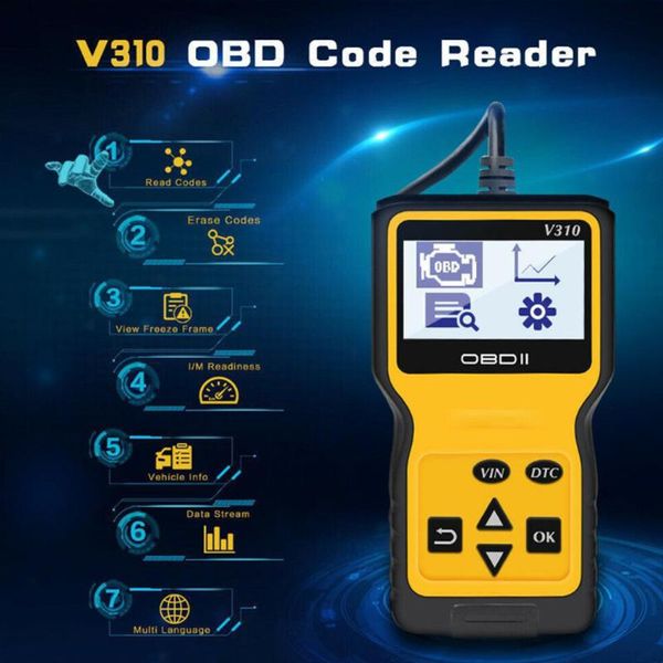 code readers & scan tools v310 obdii eobd automobile fault diagnosis scanner, suitable for obd2 protocol check engine automatic barcode read
code readers & scan tools v310 obdii eobd automobile fault diagnosis scanner, suitable for obd2 protocol check engine automatic barcode read