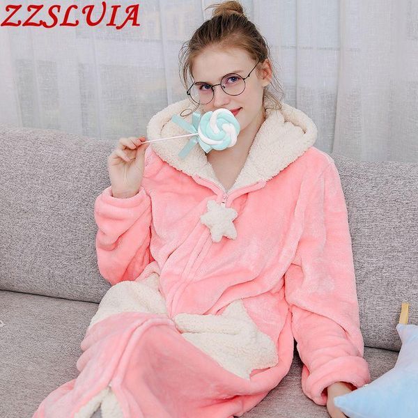 women's sleepwear sweet star moon patchwork designer hooded coral fleece bathrobe couple loose style long flannel robes nightgown homew, Black;red
women's sleepwear sweet star moon patchwork designer hooded coral fleece bathrobe couple loose style long flannel robes nightgown homew, Black;red
