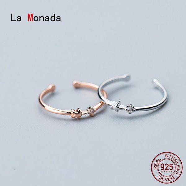 cluster rings la monada star minimalist finger for women 925 silver jewelry adjustable ring korean open, Golden;silver
cluster rings la monada star minimalist finger for women 925 silver jewelry adjustable ring korean open, Golden;silver