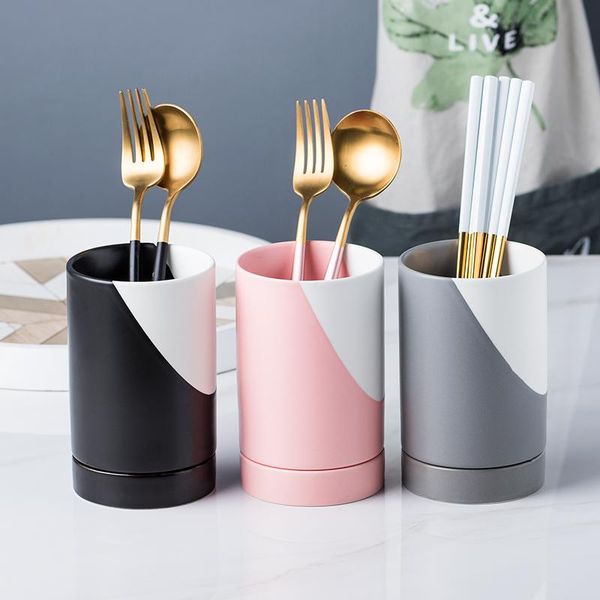 storage bottles & jars household ceramic chopsticks kitchen container base drain matte contrast color chopstick holder spoon box shelf
storage bottles & jars household ceramic chopsticks kitchen container base drain matte contrast color chopstick holder spoon box shelf