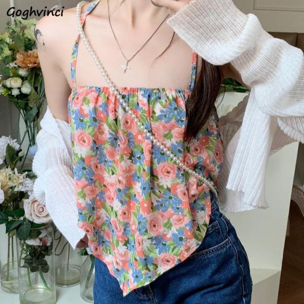 women's tanks & camis women camisoles floral gentle stylish cropped halter japan style lovely all-match streetwear casual daily teens, White
women's tanks & camis women camisoles floral gentle stylish cropped halter japan style lovely all-match streetwear casual daily teens, White