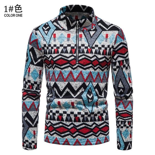 men's sweaters mens zipper sweater casual stand collar pullover long sleeve, White;black
men's sweaters mens zipper sweater casual stand collar pullover long sleeve, White;black