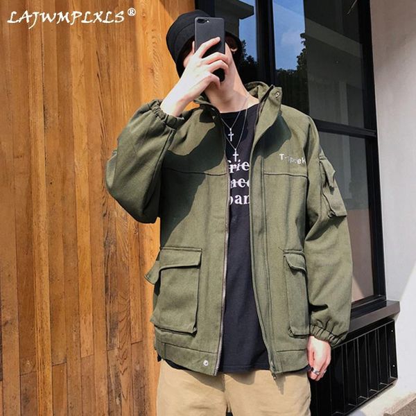 men's jackets men spring safari style bomber 2021 hip hop fashion cotton jacket clothes male coat oversize, Black;brown
men's jackets men spring safari style bomber 2021 hip hop fashion cotton jacket clothes male coat oversize, Black;brown