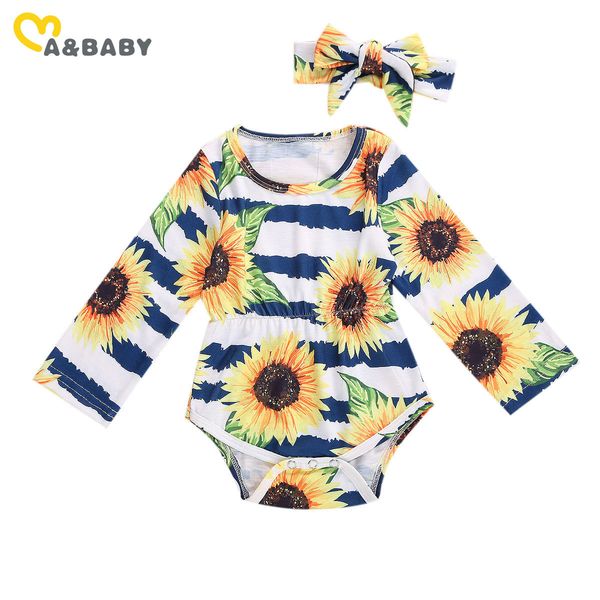 0-18m born infant baby girl flower romper autumn long sleeve striped sunflower jumpsuit clothes 210515, Blue
0-18m born infant baby girl flower romper autumn long sleeve striped sunflower jumpsuit clothes 210515, Blue