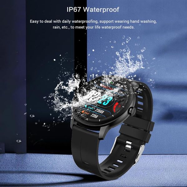 bangle smart watch men full touch screen sport fitness waterproof round smartwatch women digital, Black
bangle smart watch men full touch screen sport fitness waterproof round smartwatch women digital, Black