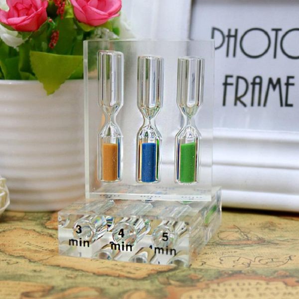 other clocks & accessories 3 in 1 transparent acrylic sand timer 4 5 minutes colorful hourglass clock timers for home office kitchen 
other clocks & accessories 3 in 1 transparent acrylic sand timer 4 5 minutes colorful hourglass clock timers for home office kitchen